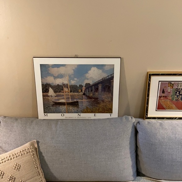 Monet print, ready to hang - Picture 2 of 4